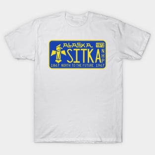 Sitka National Historical Park license plate T-Shirt